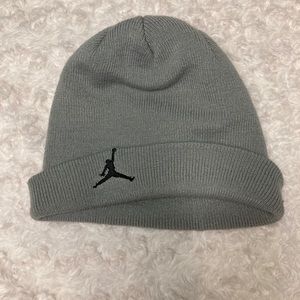 Medium Grey Jordan Beanie